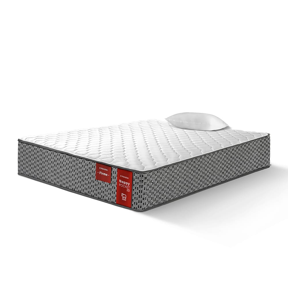 Colchón Nappy Pocket 20 Firme  1.5 plazas