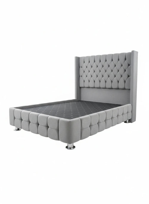 Cama Tapizada Premium con Brazo
