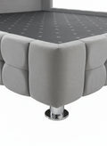 Cama Tapizada Premium con Brazo