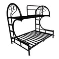 Camarote de Metal Mixto LeMueble Negro